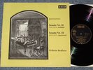 WILHELM BACKHAUS piano sonatas BEETHOVEN 1960s ED1 DECCA SXL MINT