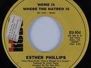 70s Soul 45 ESTHER PHILLIPS Home Is Where The Hatred Is KUDU HEAR