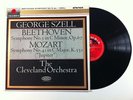 Beethoven: Symphony No.5, etc- Szell Columbia SAX 2552 Red Semi ED1 UK LP