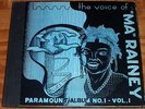 The Voice Of Ma Rainey Paramount Album No. 1 78 set blues HEAR