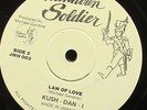 KUSH DAN I Law Of Love / REGGAE GEORGE RARE ORIGINAL HEAVY ROOTS KILLERS LISTEN