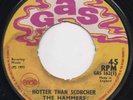 THE HAMMERS Hotter Than Scorcher 1970 Skin Reggae 45 GAS UK  *LISTEN