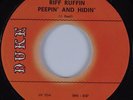 R&B Soul 45 RIFF RUFFIN Peepin' and Hidin' DUKE HEAR VG++