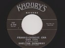 60s EXOTIC R&B Instro/Swamp Pop SHELTON DUNAWAY Franko-Chinese Cha Cha Cha HEAR