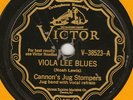 CANNON'S JUG STOMPERS -VIOLA LEE BLUES   - VICTOR 38523