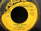 The Five Echoes Lonely Mood/Baby Come Back To Me Rare 45 On Sabre Doo Wop