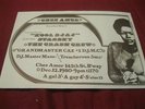 RARE ORIGINAL .KOOL D.J.A.J.SHOW / BUSY BEE / GRAND MASTER CAZ / TREACHEROUS 3
