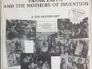 FRANK ZAPPA & THE MOTHERS HISTORY OF 10 LP Box Set W/ Booklet 1962-76 RARE