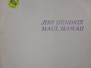 JIMI HENDRIX Maui, Hawaii LP *TMOQ RED* INSERT COLORED VINYL *FIRST PRESS*