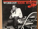 HANK MOBLEY-WORKOUT-BLUE NOTE-ORIGINAL-STEREO-RVG-EAR-GREEN-CHAMBERS-JAZZ LP