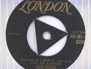 JULIE LONDON CRY ME A RIVER GOLD TRI LONDON 45 SUPERB COND
