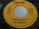 Hear Rare Modern Soul 45: Jimmy Randolph on Honey Bee - You Have To Lose Love