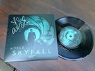 ADELE signed very rare limited edition vinyl, JAMES BOND song AUTHENTIC