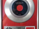 Queen I want to break free EMI platin Schallplatte goldene gold record Single
