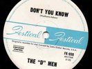 THE ''D'' MEN FESTIVAL 45 7'' SINGLE FK-898 LOOKS PLAYS AND SOUNDS LIKE NEW