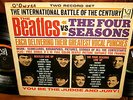orig.Gatefold 1964 BEATLES vs FOUR SEASONS Vee Jay VJ 2LP #DX 30 Mono