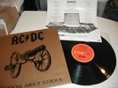 AC/DC,FOR THOSE ABOUT TO ROCK,RARE OZ IMPORT LP,1981,G/F