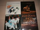 4 vinilos lp;RAVI SHANKAR,BADEN POWELL & VINICIUS DE MORAES,PLATTERS...