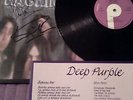 Deep Purple Machine Head LP 1970's copy autographed by Gillan & Paice + lyrics