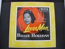 BILLIE HOLIDAY 10 INCH LP Lover Man VG++ Decca DL 5345 1951 10