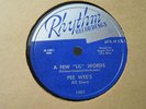 PEE WEE Say When 78 Rhythm 1001 SUGAR PIE DESANTO Bay Area R&B HEAR ??