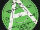 FAREWELL IS A LONELY SOUND - J RUFFIN - EXCELLENT GREEN & WHITE DEMO - TMG 726