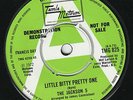 LITTLE BITTY PRETTY ONE - THE JACKSON 5 - PRISTINE GREEN & WHITE DEMO - TMG 825