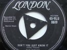 Titans - Don't You Just Know It. London Tri.  HL U 8609.  Rare.  Excellent Minus