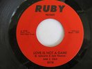 Northern Soul 45, Sam E. Solo, Love Is Not a Game, M-, Ruby (1st lbl), HEAR MP3