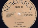 RARE OG - Funky Reggae Cover - Cornel Campbell- Be Thankful