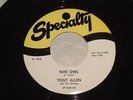 TONY ALLEN and The Champs NITE OWL / I 45 rpm Record N/M R&B DOO-WOP