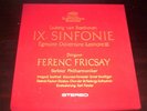 FERENC FRICSAY / BEETHOVEN : IX° Sinfonie / BOX DGG STEREO SLPM 11802/3