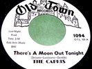 THE CAPRIS A Moon Out Tonight 45 Rare Orig Old Town WL Promo Doo Wop NM Beauty