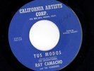Latin Funk 45 RAY CAMACHO Tus Modos (Evil Ways)/Sax Cantabile HEAR Rare