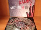 EVERY TIME I DIE HOT DAMN VINYL LP CLEAR W/ BLACK & SILVER SPLATTER LTD 300 NEW
