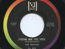 Beatles  Vee-Jay 522 brackets  Thank You Girl / From Me to You