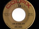 Mod New Breed R&B 45 NINA SIMONE Come On Back, Jack Colpix HEAR Rare