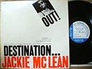 Jackie McLean, Destination Out.  Blue Note Stereo, BST 84165.  Van Gelder