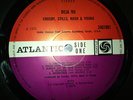 CROSBY STILLS NASH AND YOUNG DEJA VU 1970 PLUM/RED LP TEXTURED GATEFOLD A1/B1
