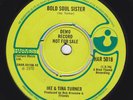 IKE & TINA TURNER Bold Soul Sister RARE UK DEMO 45 funk dancer The Hunter HEAR