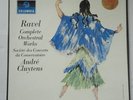 RAVEL COMPLETE ORCHESTRAL WORKS VOL 1 & 2,CLUYTENS,SAX 2476 2477,UK,SILVER BLUE