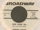 Tommy Andre One more try/Blueprint Broadway 503 dj northern 45 MISPRESS MONSTER