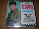 ELVIS PRESLEY - Spinout/All That I Am - 45 RPM with PICTURE  COVER
