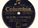 *(SCARCE) FRED ASTAIRE + GEORGE GERSHIN - I'D RATHER CHARLESTON - COLUMBIA 3970