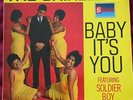 THE SHIRELLES BABY IT’S YOU STATESIDE SL 10006 nice EX cond.