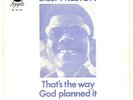 BILLY PRESTON - THAT´S THE WAY GOD PLANNED IT BEATLES 7/45 PORTUGAL APPLE 1969