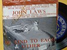 JOHN LAWS AUSSIE POP ROCK FIRST EP=BE KIND TO EACH OTHER