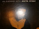 ANITA O'DAY  AN EVENING WITH  VERVE MGV 2050  MONO  LONG PLAYING MICROGROOVE