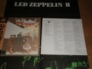 LED ZEPPELIN II LP vinyl JAPAN POSTER + OBI