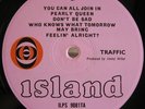 Traffic:Traffic ORIG. UK PINK ISLAND ORANGE EYE LOGO EX++/EX++ COPY